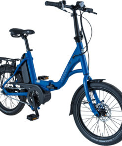 BBF Milano Falt-eBike Faltrad Klaprad Elektrorad tiefer Einstieg Rücktrittbremse 2020 blau