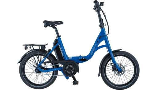 BBF Milano Falt-eBike Faltrad Klaprad Elektrorad tiefer Einstieg Rücktrittbremse 2020 blau