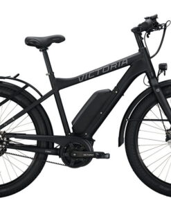 Victoria eUrban 12.8 eBike Elektrorad Pedelec 2020 Ballon XXL He schwarz Zahnriemen