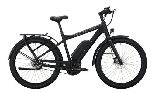 Victoria eUrban 12.8 eBike Elektrorad Pedelec 2020 Ballon XXL He schwarz Zahnriemen