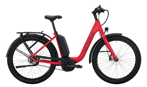 Victoria eUrban 11.8 eBike Elektrorad Pedelec 2020 Ballon XXL Da rot Zahnriemen