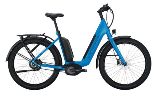 Victoria eUrban 13.9 eBike Elektrorad Pedelec 2020 Ballon XXL Da blau Zahnriemen