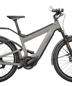 Riese und Müller Superdelite GT Vario HS Warm Silver matt Vollgefedert eBike Elektrorad S-Pedelec 45 km/h Doppelakku DualBatt 1125 Wh 2021