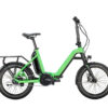 VICTORIA eFolding 7.2 2022 Faltrad eBike in grün Klapprad Elektrorad Freilauf tiefer Einstieg bequeme Sitzposition Bosch Active Line Plus 50Nm Motor Made in Germany