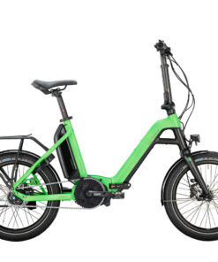 VICTORIA eFolding 7.2 2022 Faltrad eBike in grün Klapprad Elektrorad Freilauf tiefer Einstieg bequeme Sitzposition Bosch Active Line Plus 50Nm Motor Made in Germany