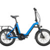 VICTORIA eFolding 7.6 2022 Faltrad eBike in blau Klapprad Elektrorad Rücktritt Rücktrittbremse tiefer Einstieg bequeme Sitzposition Bosch Performance 65Nm Motor und Zahnriemen Antrieb Made in Germany