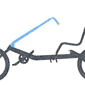Hase Trike Dreirad - Obenlenker als Option