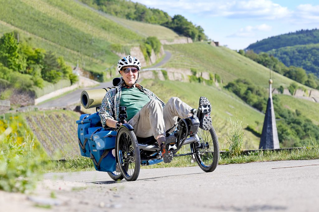 HP Velotechnik Scorpion fx 26 Trike - faltbar, mittelhoch und reisetauglich – Bild 5