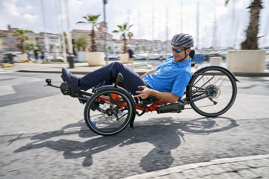 HP Velotechnik Scorpion fs 26 Trike - vollgefedert, spurstabil und faltbar – Bild 3