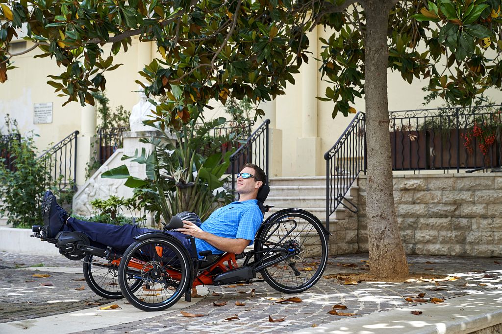 HP Velotechnik Scorpion fs 26 Trike - vollgefedert, spurstabil und faltbar – Bild 10
