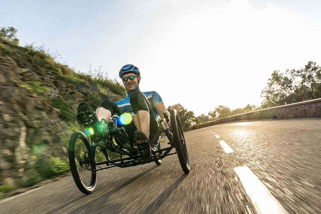 HP Velotechnik Scorpion fs 26 Trike - vollgefedert, spurstabil und faltbar – Bild 6