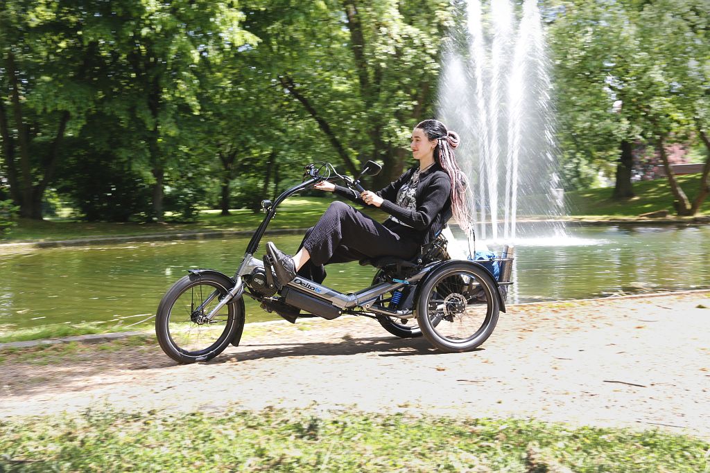 HP Velotechnik Delta tx Obenlenker Trike - das Chopper eBike Trike – Bild 2