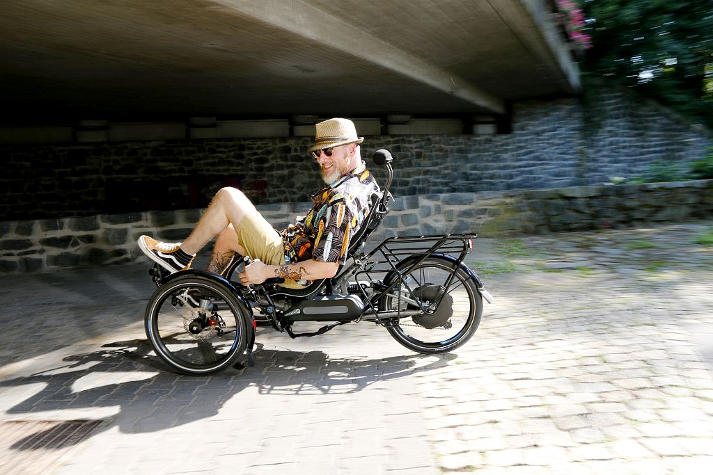 HP Velotechnik Scorpion fx 20 Trike - faltbar, mittelhoch und reisetauglich – Bild 5