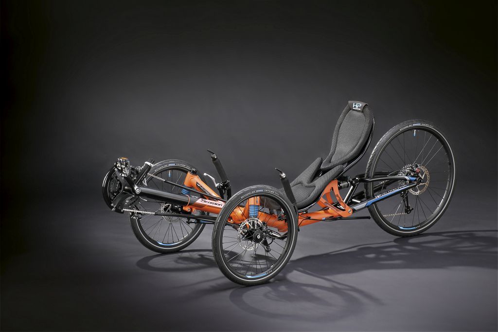 HP Velotechnik Scorpion fs 26 Trike - vollgefedert, spurstabil und faltbar – Bild 5