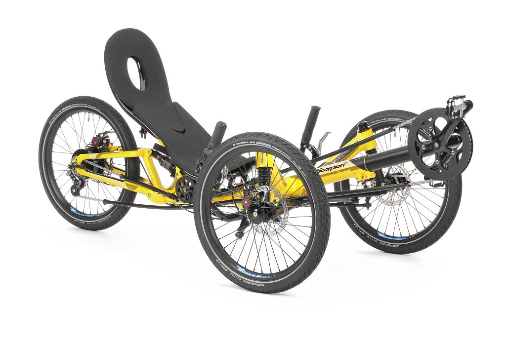 HP Velotechnik Scorpion fs 20 Trike - vollgefedert und faltbar – Bild 15