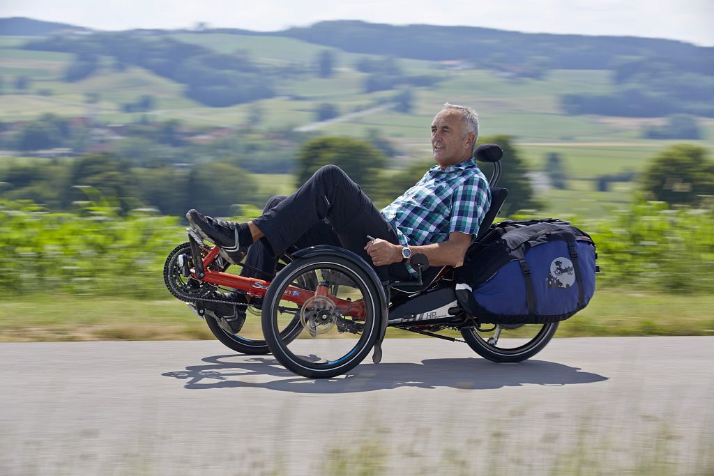 HP Velotechnik Scorpion fx 20 Trike - faltbar, mittelhoch und reisetauglich – Bild 11