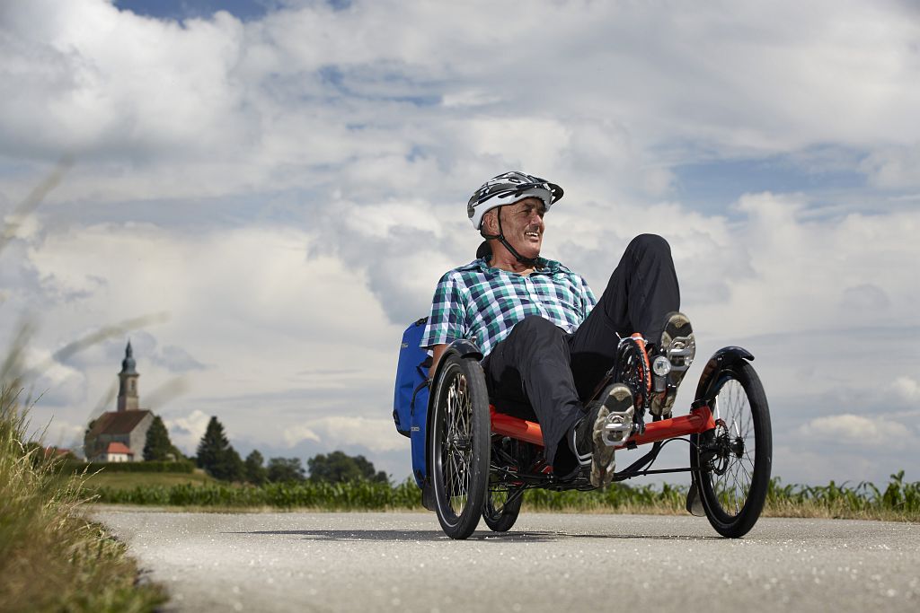 HP Velotechnik Scorpion fx 20 Trike - faltbar, mittelhoch und reisetauglich – Bild 9